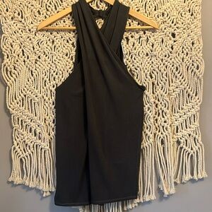 Michael Stars Gray Flowy Rayon Tank Top Shirt